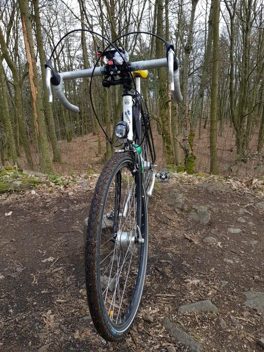 Frankenstein front, slightly angled.