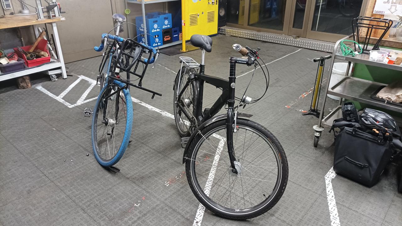 Frankenstein and Groh side by side