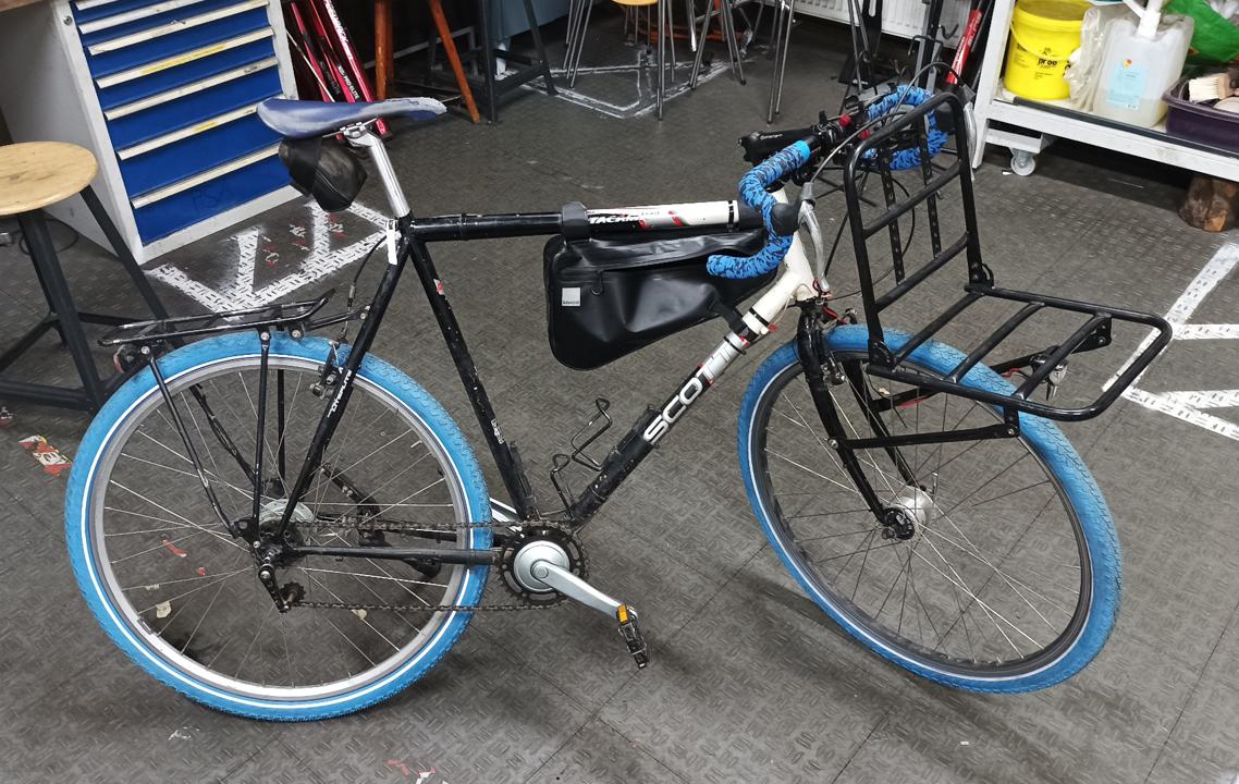 Frankenstein seen from the drive side