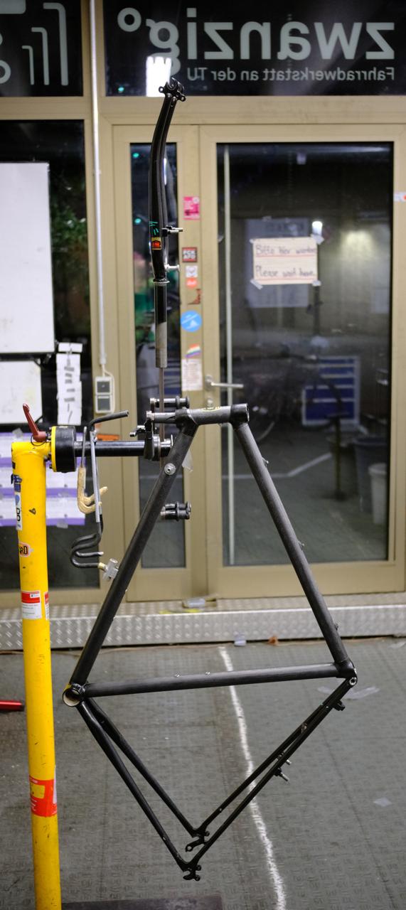 Abgeschliffener Rahmen